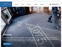 Tablet Screenshot of infinityfunds.com